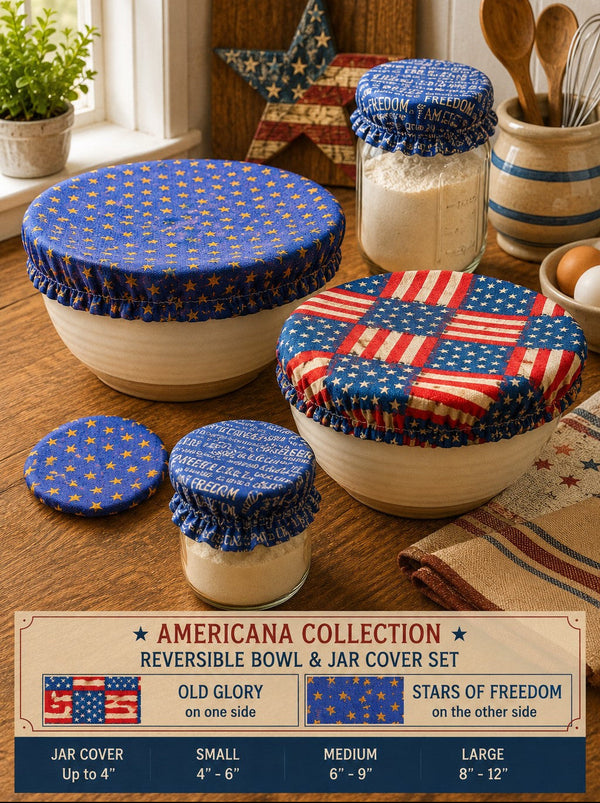 Old Glory & Stars of Freedom: Cotton Bowl Cover Set