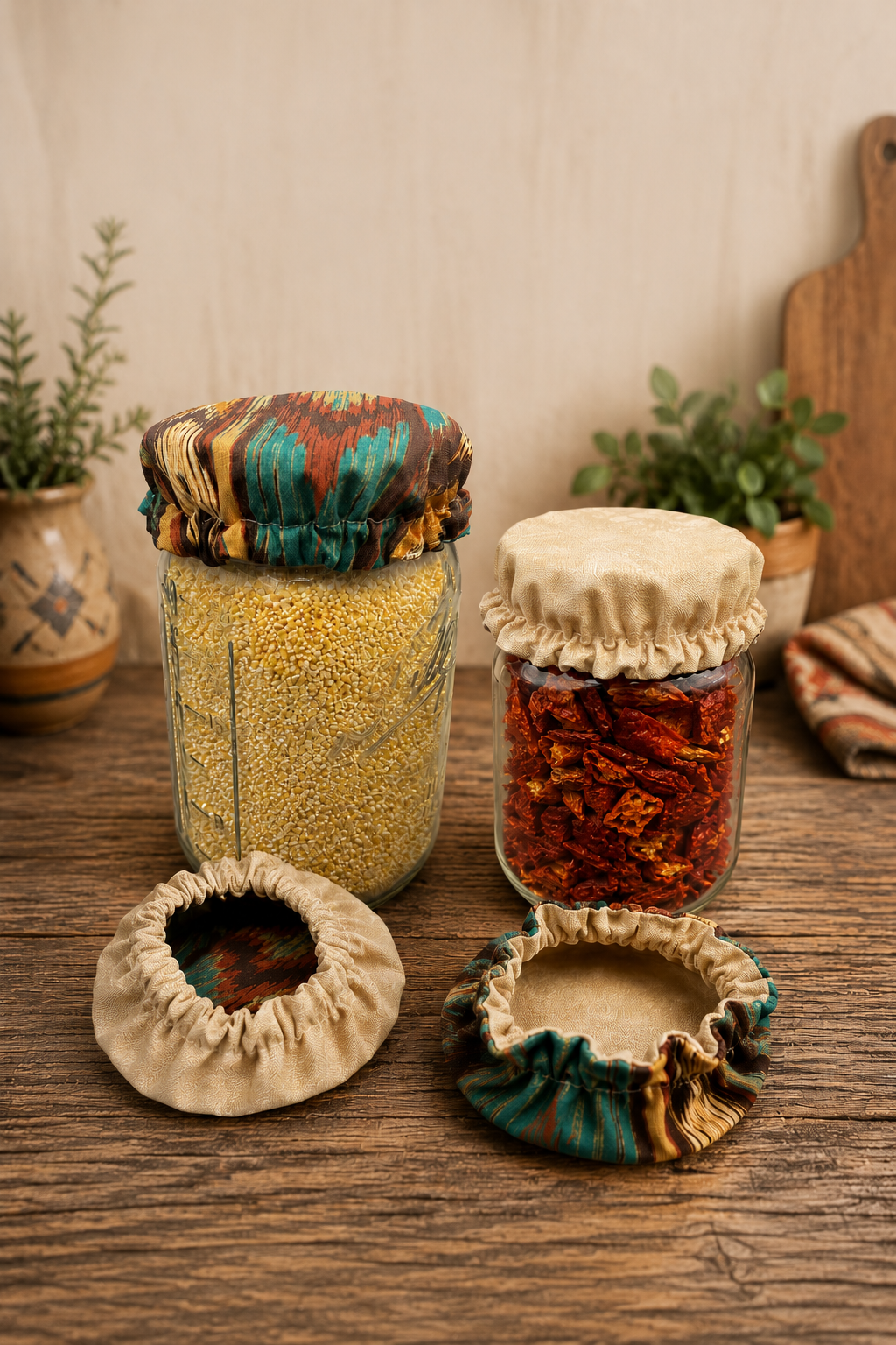 Reversible Jar Cover Sets