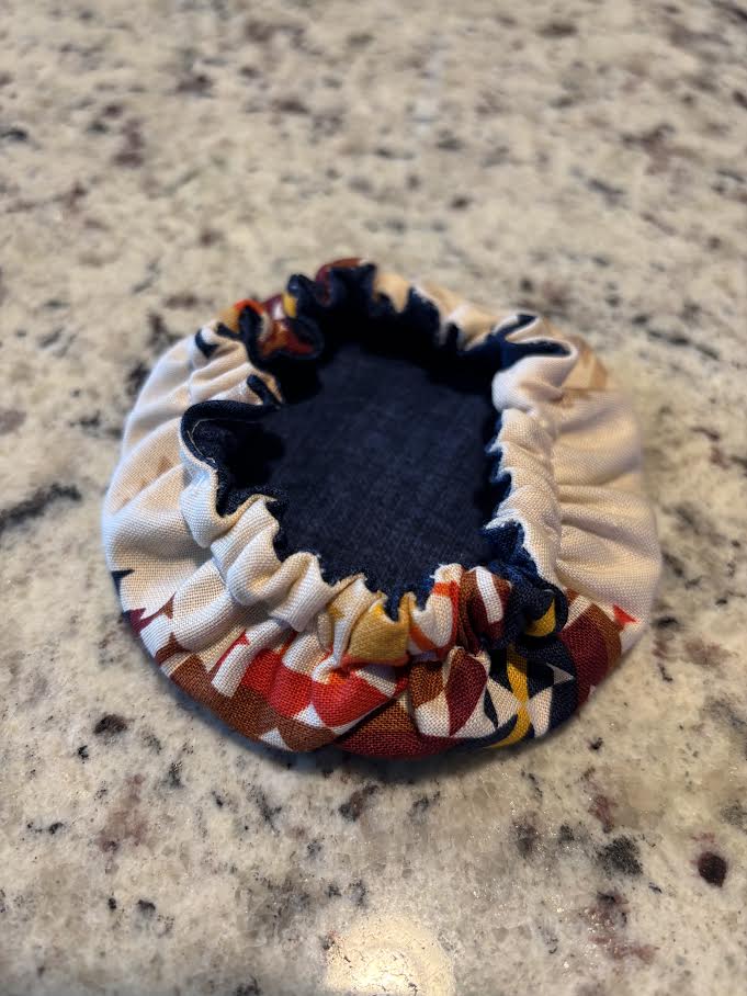 Spirit Trail / Blue Water:  Reversible Jar Covers [set of 2]