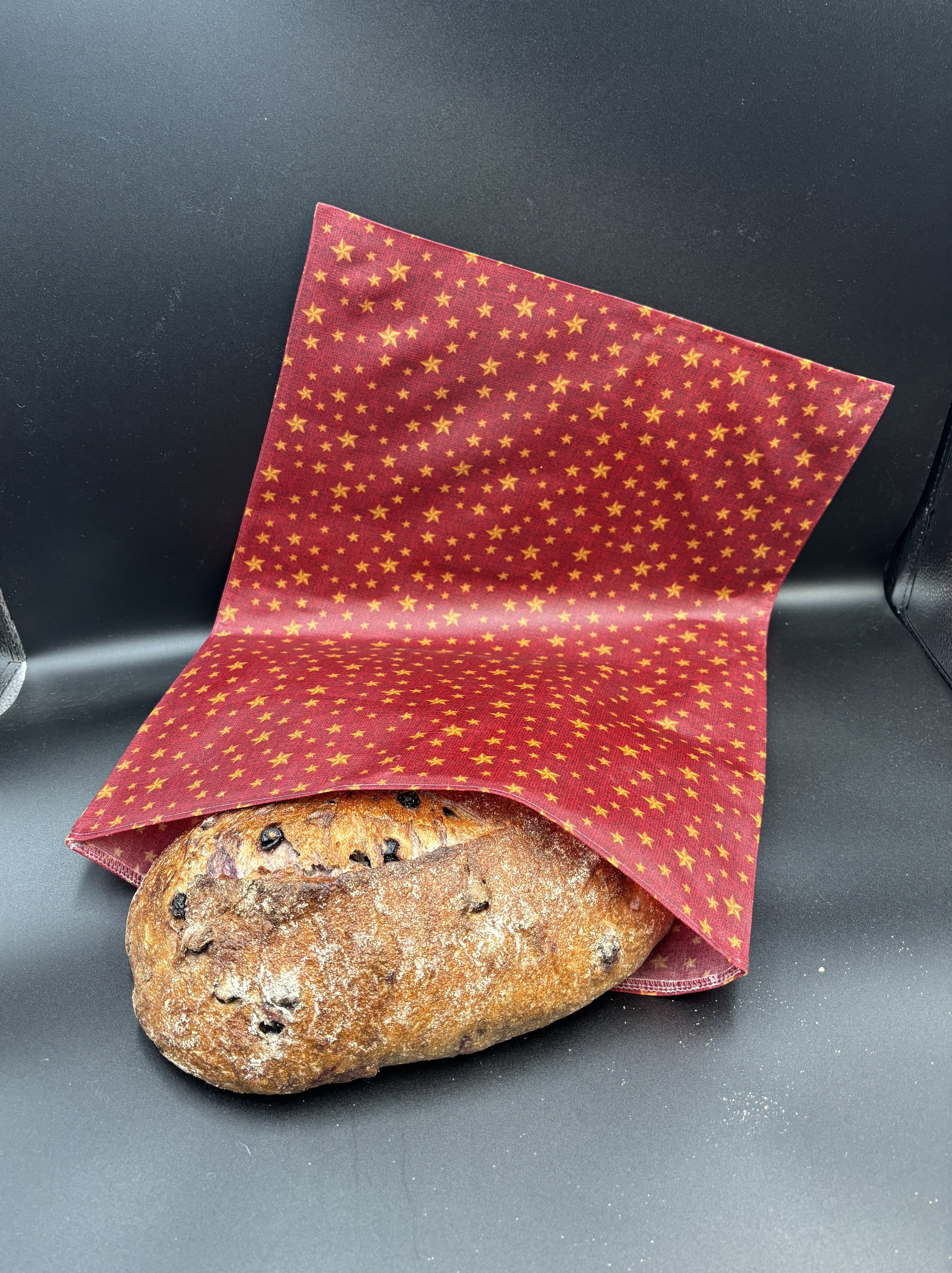 Liberty Stars Bees Waxed Bread Bag