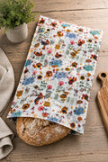 Chicken and Coops Bees Waxed Bread Bags