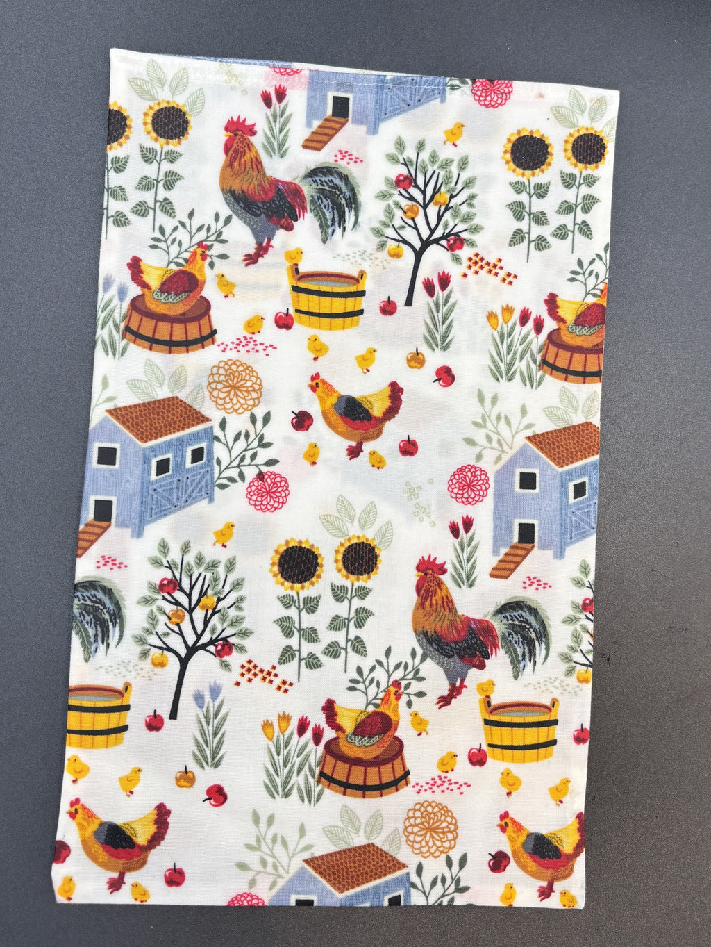 Chicken and Coops Bees Waxed Snack Bag