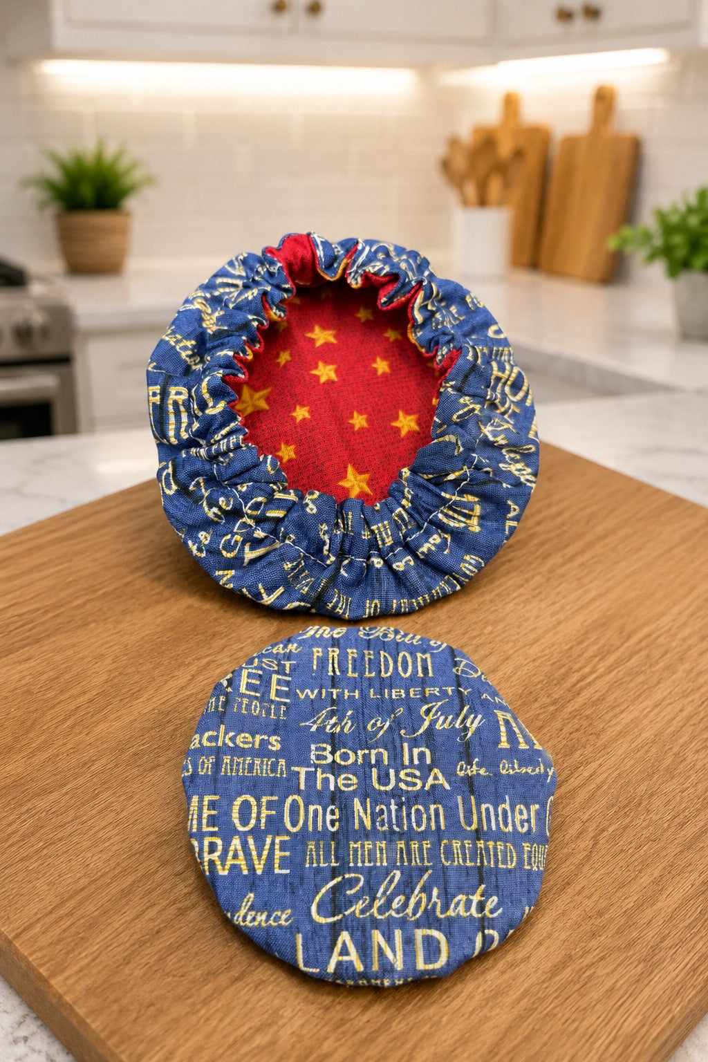 Freedom Script / Stars of Freedom Reversable Jar Covers
