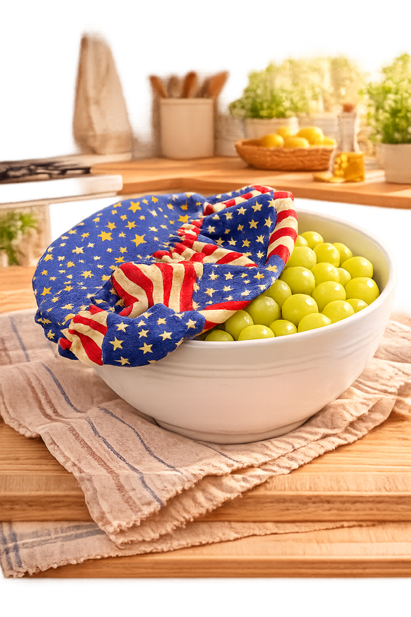 Old Glory / Stars of Freedom: Medium Reversible Bowl Cover