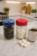Freedom Script / Stars of Freedom Reversable Jar Covers