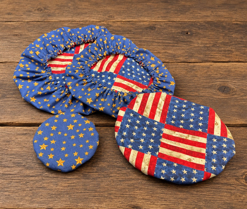 Freedom & Glory Cotton Bowl Cover Set