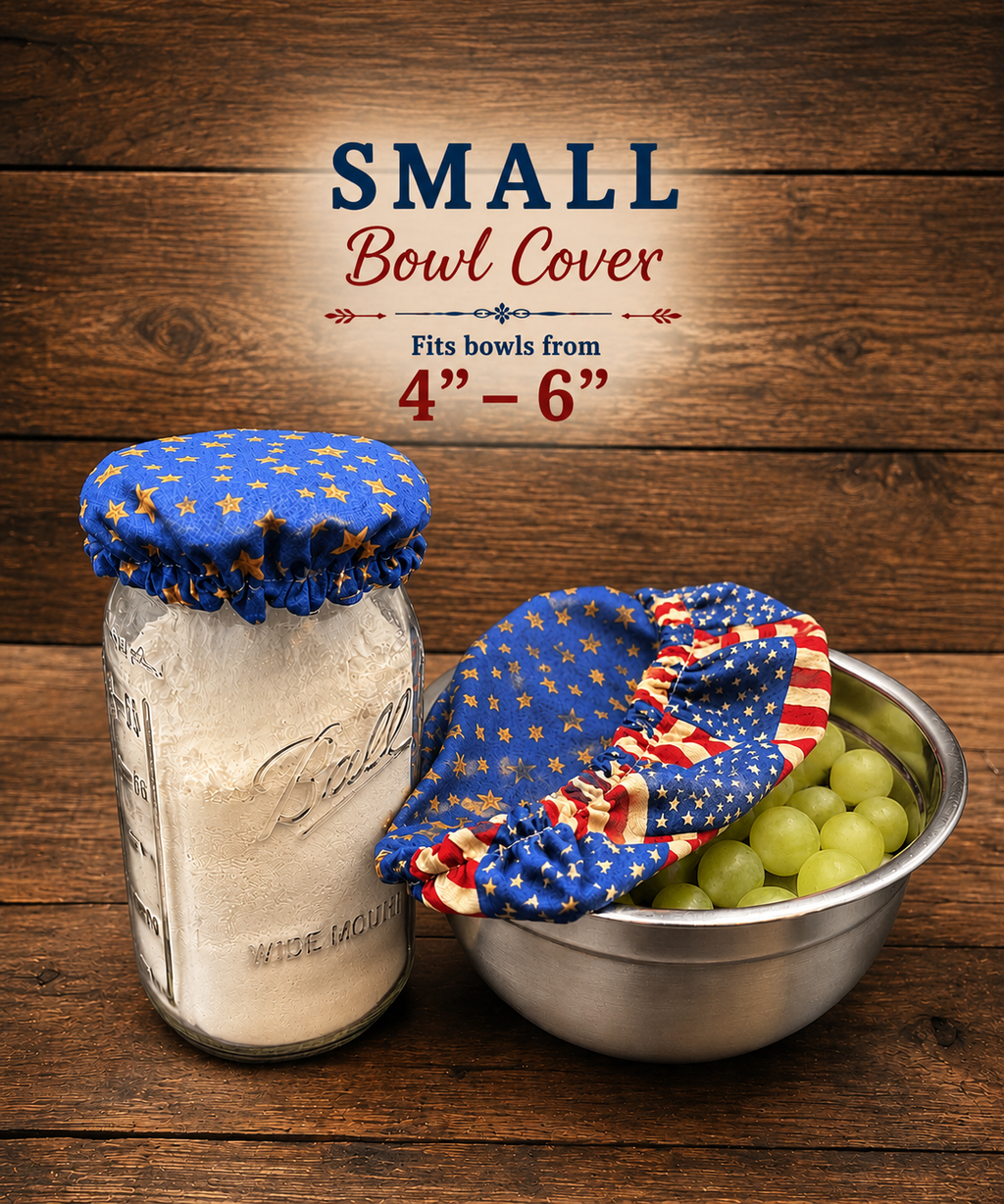 Old Glory / Stars of Freedom: Small Bowl Cover [Reversable]