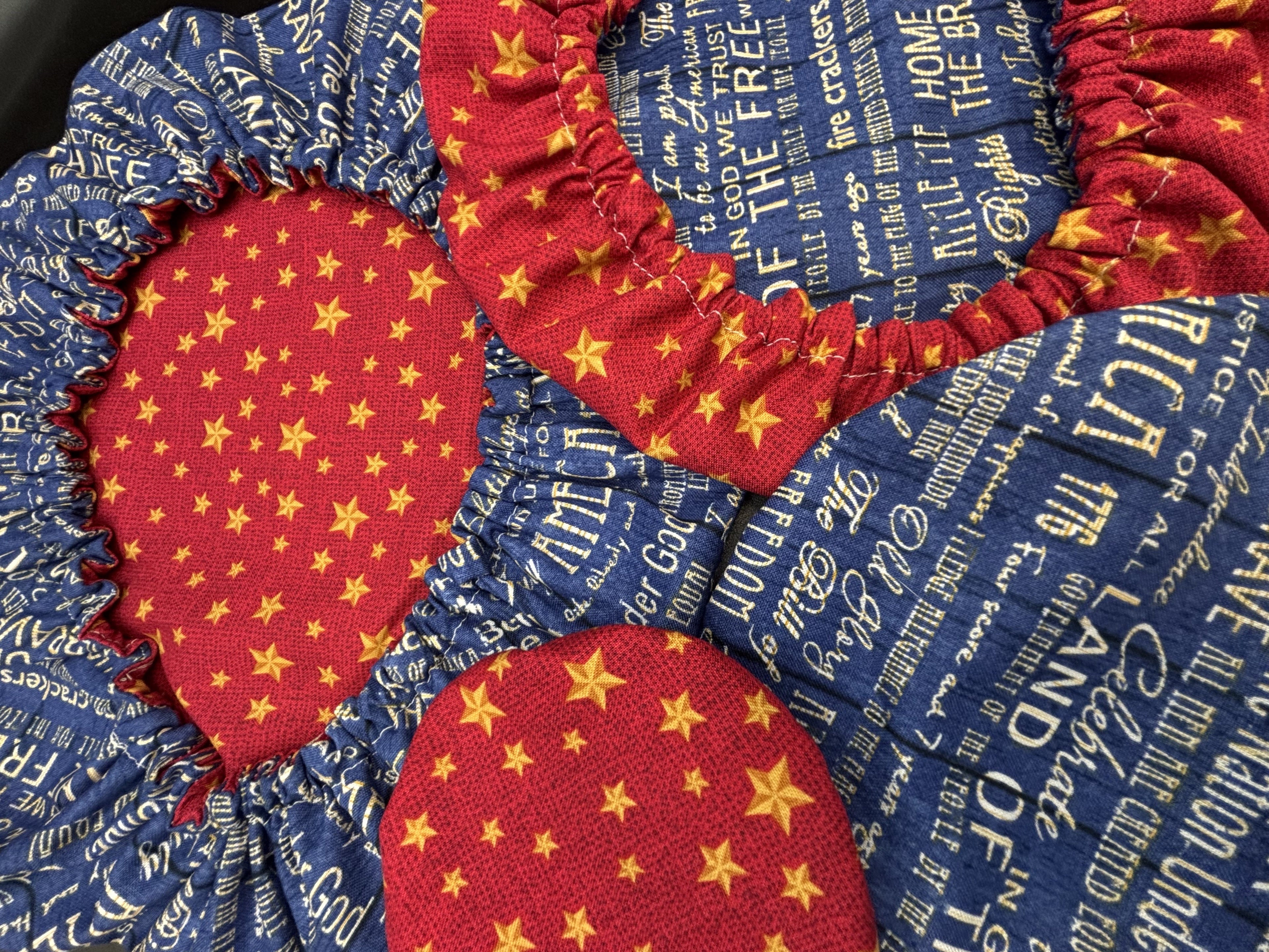 Stars & Freedom Cotton Bowl Cover Set