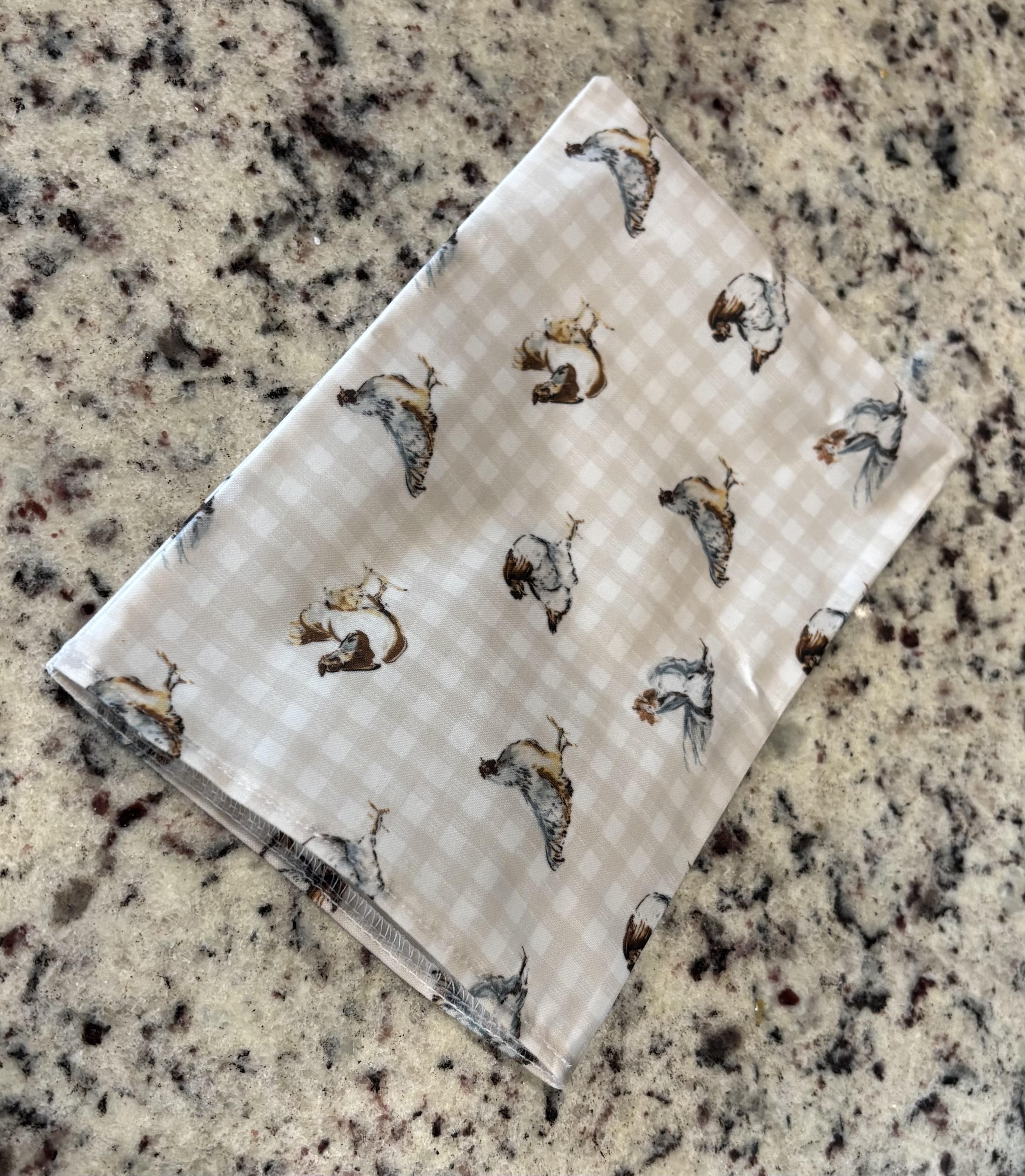 mini-Snack: Chicken on Gingham
